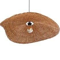 Deckenlampe Alexandra House Living Braun natürlich Rattan Naturfaser 40 W 83 x 14 x 74 cm