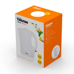 Bouilloire Tristar Jarra Hervidora Blanc Plastique 1100 W 1 L