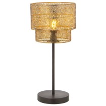 Tischlampe Alexandra House Living Gold Metall 60 W 28 x 23 x 28 cm