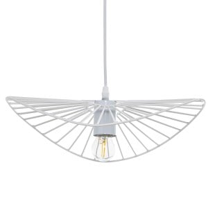 Deckenlampe Alexandra House Living Weiß Metall 60 W 37 x 10 x 32 cm