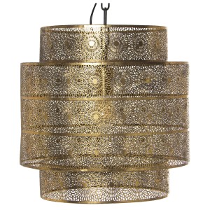 Deckenlampe Alexandra House Living Gold Metall 60 W 39 x 39 x 39 cm