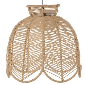 Suspension Alexandra House Living Marron Naturel Rotin Fibre naturelle 60 W 50 x 165 x 50 cm