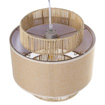 Deckenlampe Alexandra House Living Braun Rattan Naturfaser 60 W 30 x 26 x 30 cm