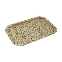 Tray Versa Serpentine Metal 32 x 1,5 x 34 cm