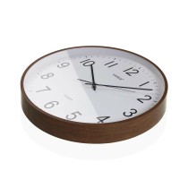 Wanduhr Versa Kunststoff Quarz Holz MDF 5,5 x 40 x 40 cm