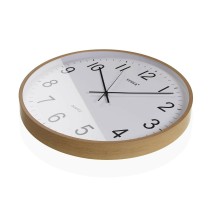 Wall Clock Versa Plastic Quartz MDF Wood 5,2 x 50 x 50 cm