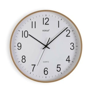 Horloge Murale Versa Plastique Quartz Bois MDF 5,5 x 40,5 x 40,5 cm