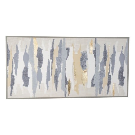 Painting Romimex polystyrene MDF Wood Abstract 120 x 60 x 3 cm