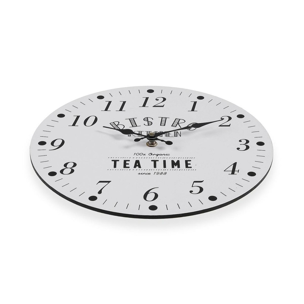 Wall Clock Versa Gourmet Wood 4 x 30 x 30 cm