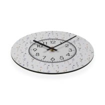 Horloge Murale Versa Laison Bois 4 x 30 x 30 cm