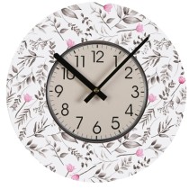 Horloge Murale Versa Caprice Bois 4 x 30 x 30 cm