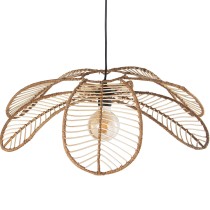 Ceiling Light Alexandra House Living Brown Natural Rattan Natural Fibre 40 W 64 x 73 x 18 cm