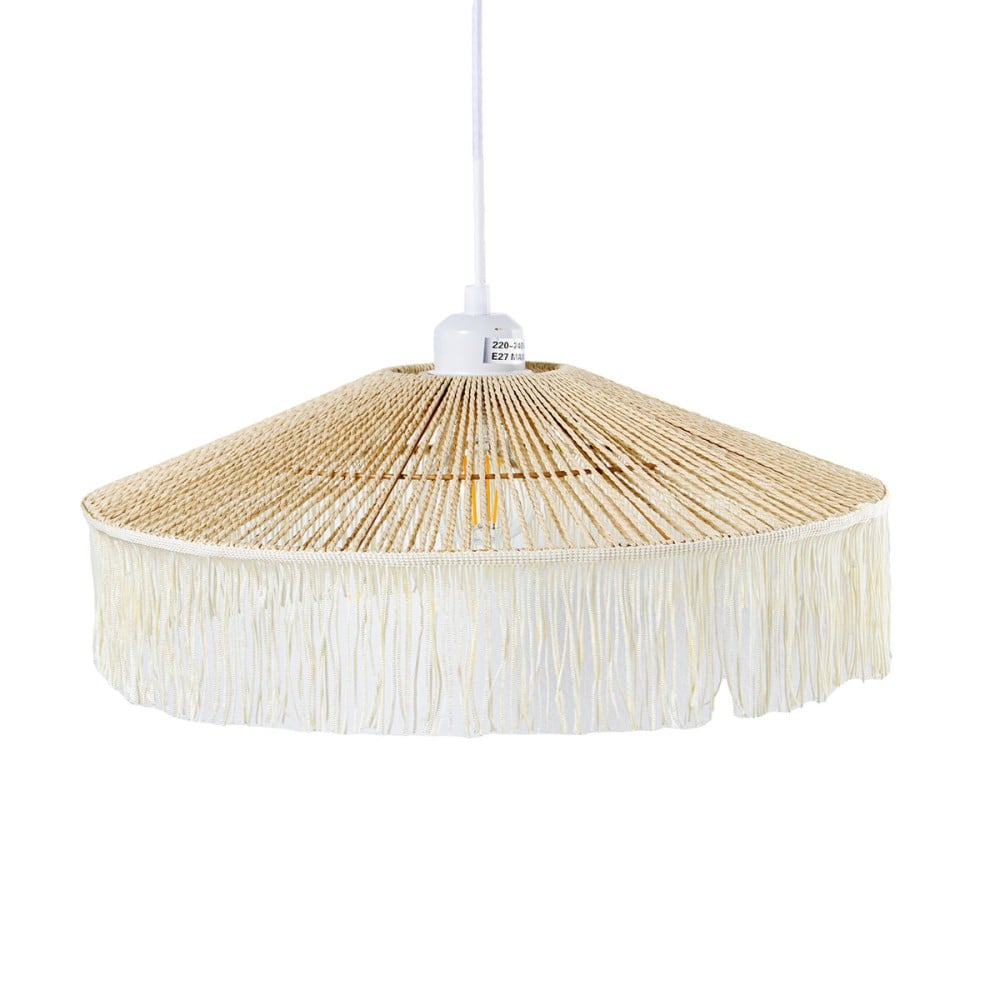 Suspension Alexandra House Living Marron Rotin Fibre naturelle 60 W 41 x 17 x 41 cm