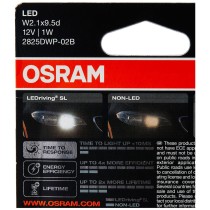 Ampoule pour voiture Osram OS2825DWP-02B W5W 0,8 W 12 V 6000 K