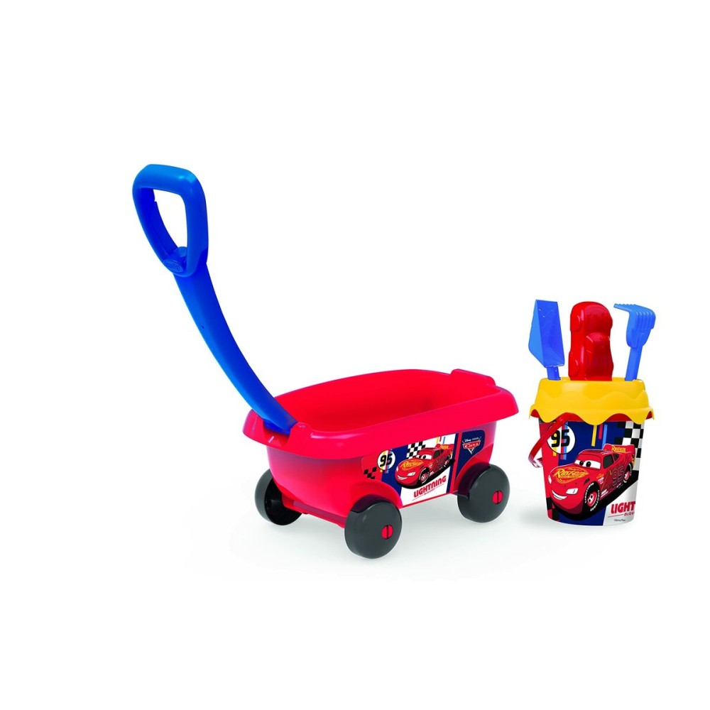 Set de jouets de plage Smoby Beach Cart Furnished Panier