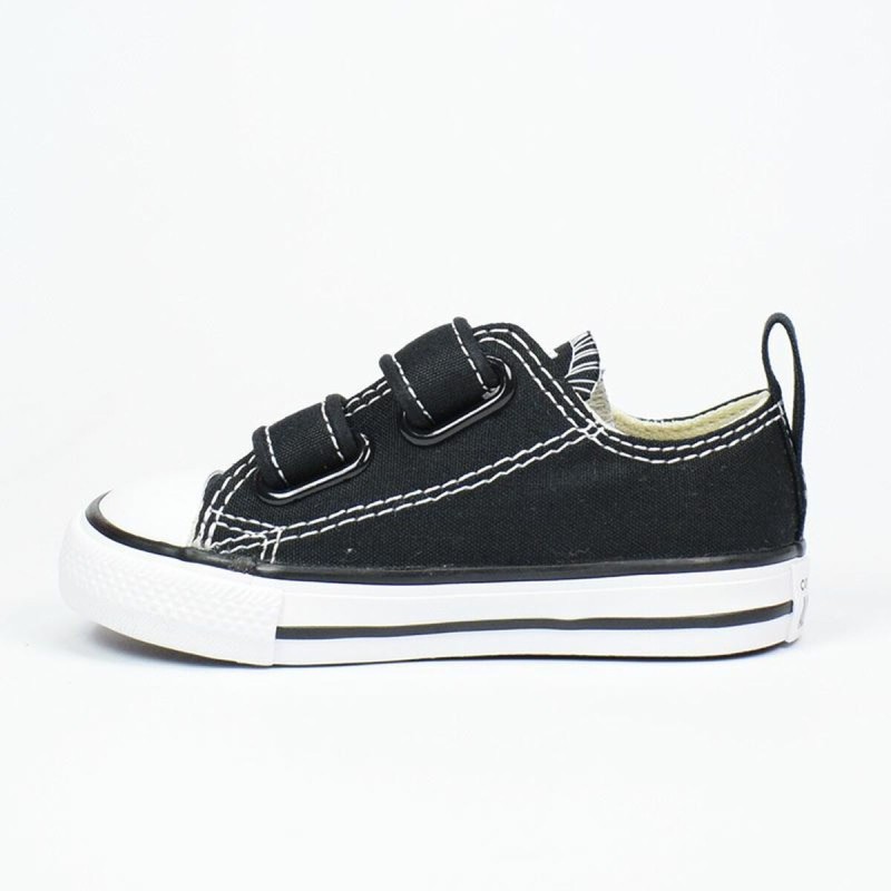 Jungen Sneaker Converse Chuck Taylor All Star Schwarz Velcro