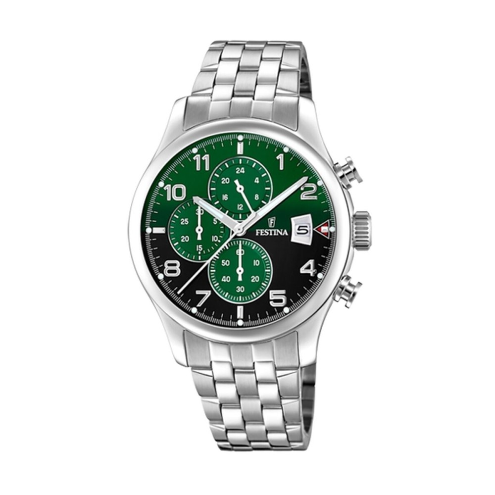 Montre Homme Festina F20374/7 Vert Argenté