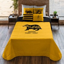 Steppdecke Harry Potter Hufflepuff Bunt 190 x 4 x 270 cm Einzelmatratze