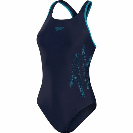 Maillot de bain femme Speedo HyperBoom Bleu foncé