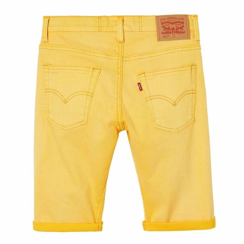 Jungen Jeans Levi's 511 Slim Gelb