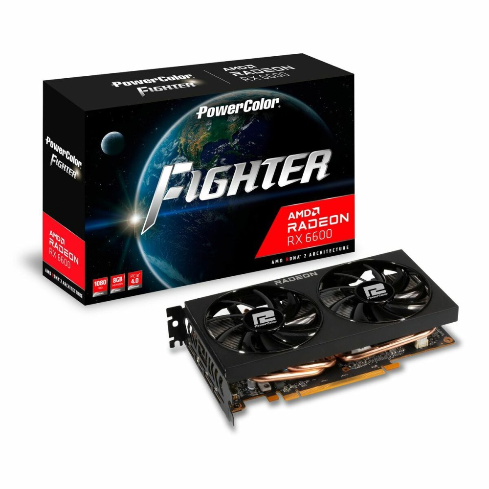 Grafikkarte Powercolor AXRX 6600 8GBD6-3DH AMD Radeon RX 6600 8 GB GDDR6