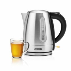 Kettle Princess 01.236023.01.001 Grey Black/Silver Stainless steel Plastic 2200 W 1 L