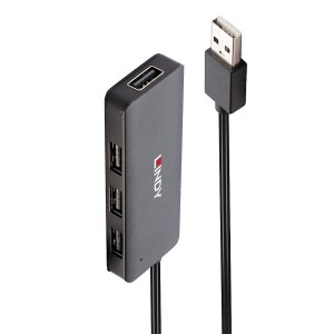 Hub USB LINDY 42986 Schwarz