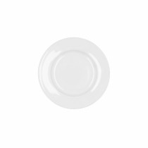 Flat plate Bidasoa Glacial Ceramic White (16,5 cm) (Pack 12x)