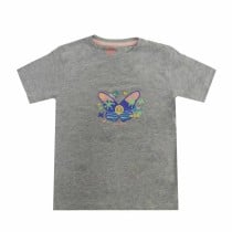 T shirt à manches courtes Enfant Rox Butterfly Gris clair