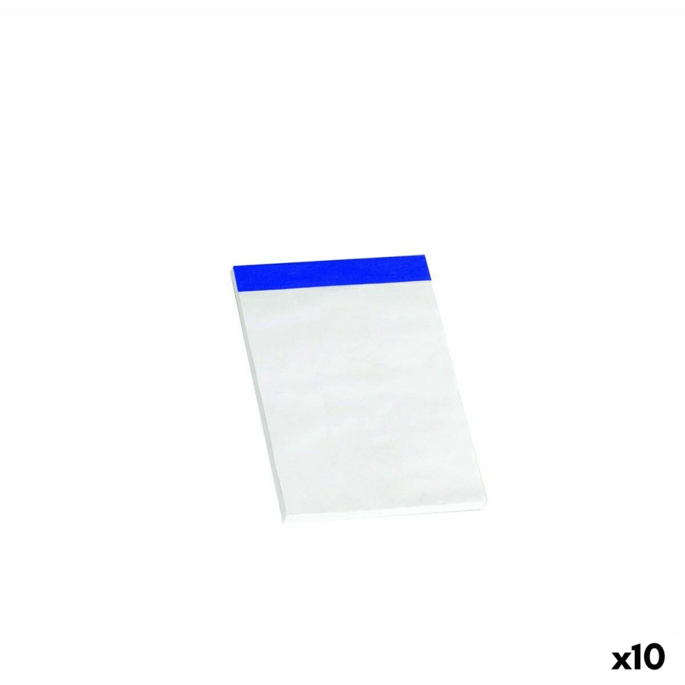 Notepad ENRI White A6 80 Sheets (10 Units)