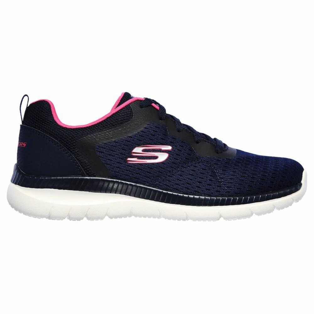 Chaussures de sport pour femme Skechers Bountiful Quick Path Bleu foncé