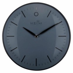 Wanduhr Nextime 3256ZWRC Schwarz Metall Ø 30 cm (Restauriert A)