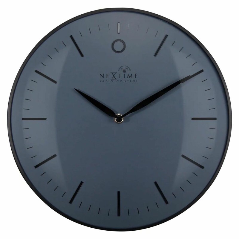 Wanduhr Nextime 3256ZWRC Schwarz Metall Ø 30 cm (Restauriert A)