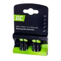 Piles Rechargeables Green Cell GR03 950 mAh 1,2 V AAA