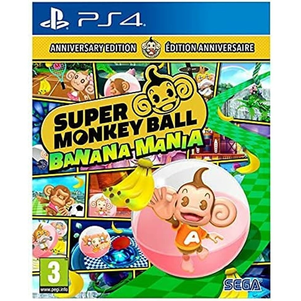 PlayStation 4 Video Game KOCH MEDIA Super Monkey Ball Banana