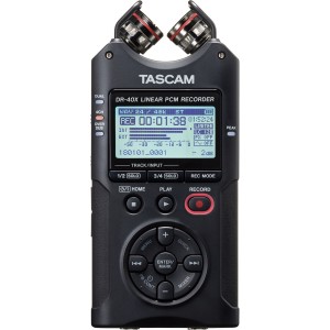 Recorder Tascam DR-40X Blue Black