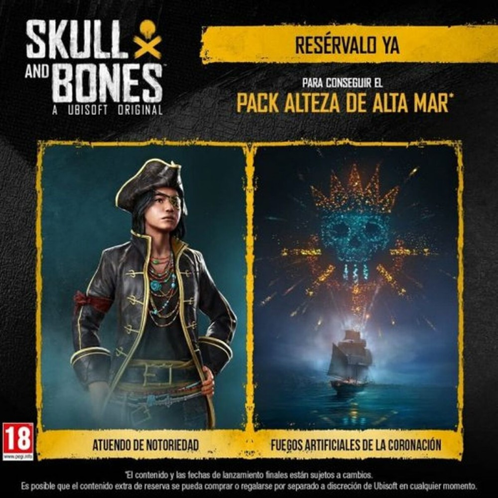 PlayStation 5 Video Game Ubisoft Skull and Bones