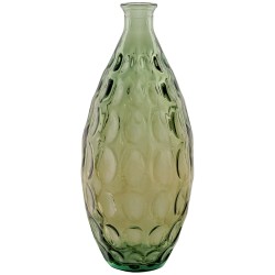 Vase Alexandra House Living Green Crystal 17 x 39 cm