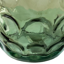 Vase Alexandra House Living Green Crystal 17 x 39 cm