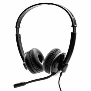 Headphones with Microphone Nilox NXAU0000003 Black