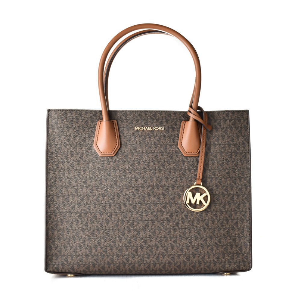 Damen Handtasche Michael Kors MERCER Braun 32 x 26 x 13 cm