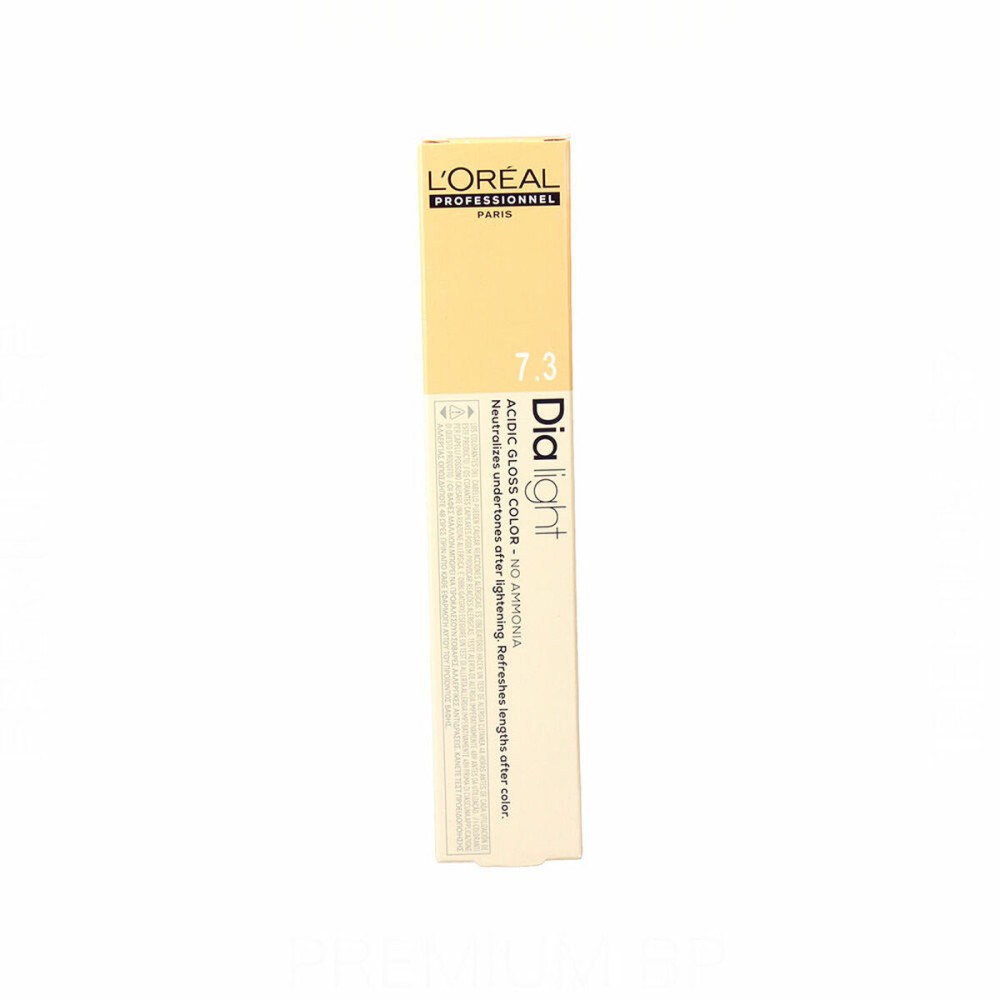 Amoniakfreie Färbung L'Oreal Professionnel Paris Dia Light N.º 7.3 (50 ml)