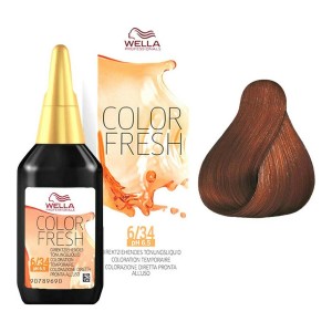 Semi-permanente Tönung Color Fresh Wella 14086 6/34 (75 ml)