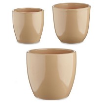 Set de pots Ibergarden CAZORLA-1019 Beige Argile