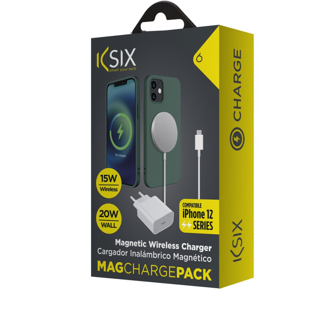 Wall Charger Iphone 12 KSIX Apple-compatible White