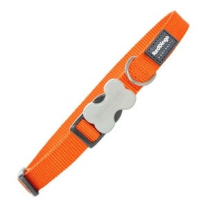 Hundehalsband Red Dingo weich 31-47 cm Orange