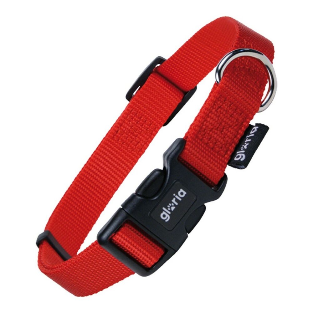 Collier pour Chien Gloria Rouge Taille M (29-53 cm)