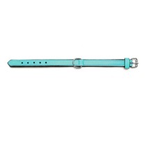 Hundehalsband Gloria Polsterung Turquoise 35 cm (35 x 1,5 cm)