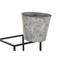 Cache-pot DKD Home Decor Gris Métal Usé 34 x 34 x 71 cm Rond