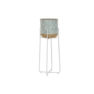 Cache-pot DKD Home Decor Bicolore Métal 28 x 28 x 75 cm (2 Unités)